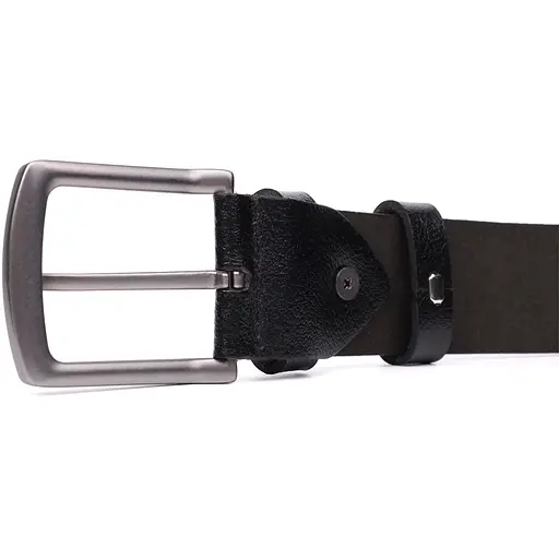 Ремінь із натуральної шкіри Bond надійний чоловічий 130х3,7 см acs0029615 - фото 7