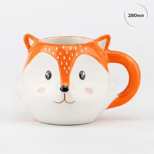 Кухоль Elisey керамічний Лис 280 мл (4008-002) - фото 3