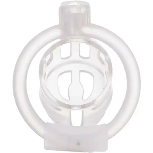 Клітка для пеніса Lockink Sevanda Plastic Penis Chastity Cage - Transparent - фото 2