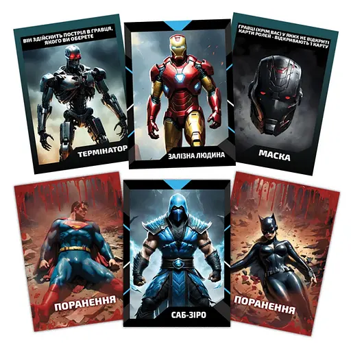 Настольная карточная игра FlixPlay Битва комиксов PLR-0016 - фото 2