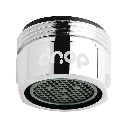 Водозберігаючий аератор Drop SP220E для змішувача - Економія 66%, 4 л/хв, зовнішня М 22 мм