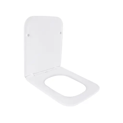 Сиденье для унитаза Qtap (Tern) с микролифтом Slim QT99HXU10W, Белый - фото 2