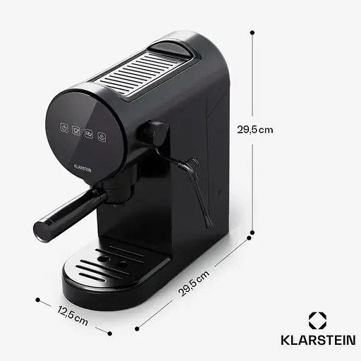 Кавоварка Klarstein Furore 20 бар (10045526) Чорний - фото 8