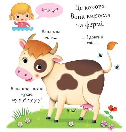 Книга Хто це? Корови. Автор - Емілія Бомон, Наталя Беліно (Богдан) - фото 2