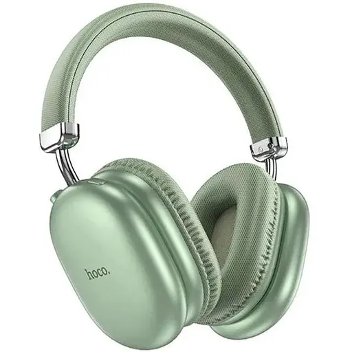 Бездротові накладні навушники Hoco W35 Max Joy, BT5.3, AUX, TF, 800mAh, 90h, headphones, Green