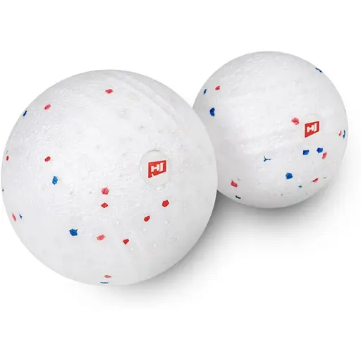 Массажный мяч Hop-Sport HS-P080MB EPP 80 мм белый - фото 3