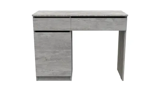 Стіл комп'ютерний Віто Ferrum-decor 750x1000x500 ДСП Бетон 16 мм (FRD-104829)