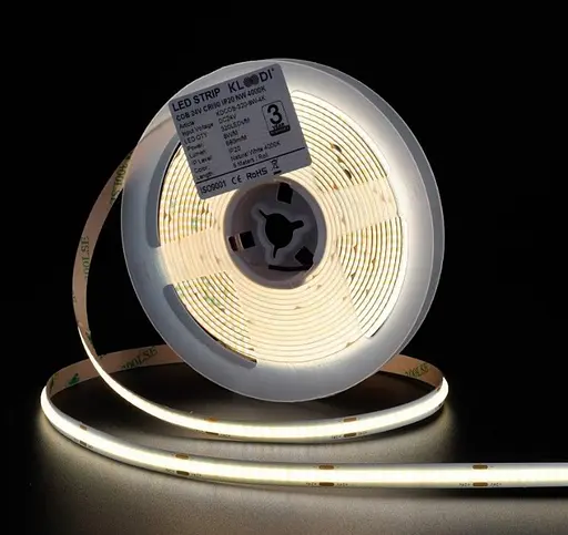 LED Стрічка 8W 320LED 4000K 680LM IP20 24V KLOODI KDCOB-320-8W-4К-24V - фото 5
