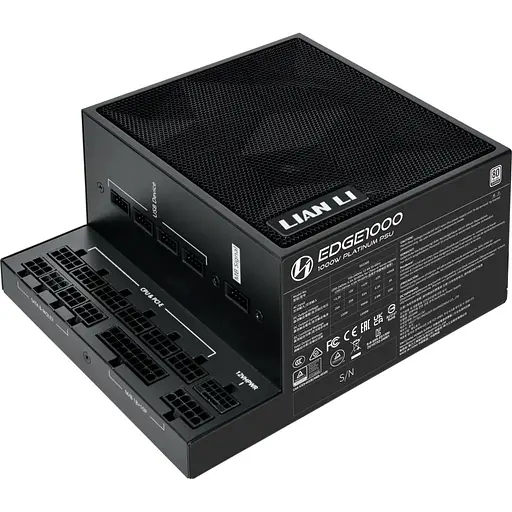 Блок живлення Lian Li EDGE1000 1000W 80+ Platinum Black (G9P.EG1000.BE00.EU) - фото 1