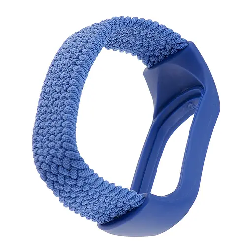 Ремінець Braided Buckle Solo Loop Mi Band 3/4/5/6/7 Navy Синій - фото 2