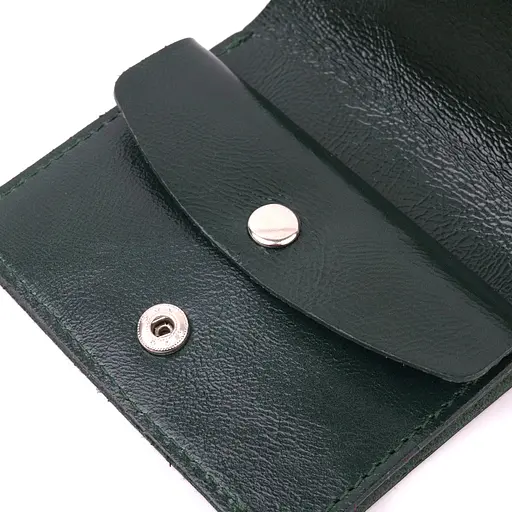 Кожаный портомный унисекс Shvigel 9.3х9.5х1.3 см acs0022839 - фото 5