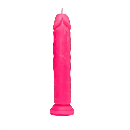 Свеча Love Flame - Dildo Roma Pink Fluor, CPS03-Pink - фото 3