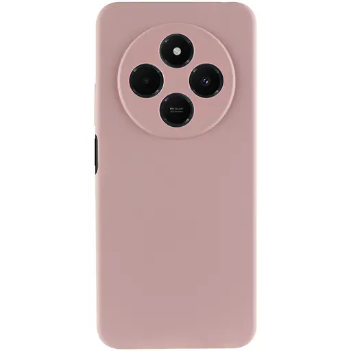 Чохол Lakshmi Silicone Cover Full Camera AAA для Xiaomi Redmi 14C/Poco C75 Рожевий/Pink Sand - фото 3