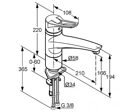 Смеситель для кухни Kludi MIX 399040562 - фото 2