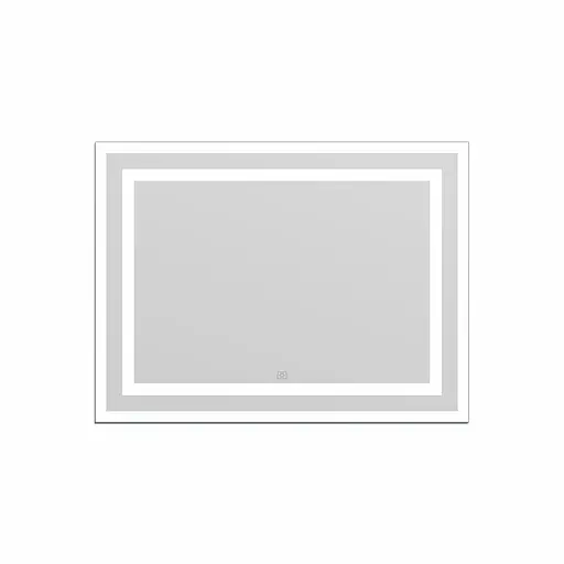 Дзеркало Imprese Karlov Light прямокутне в рамі з фронтальним та настінним підсвічуванням 60x80 см m08607600MA - фото 2