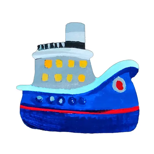 Набір дитячої творчості Розпис по дереву "Магніти-мрія моряка" УМНЯШКА РД-010 - фото 6