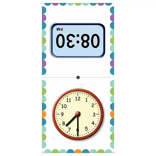 Математичне доміно "Вивчаємо час" Ранок 1348003, 72 картки - фото 3