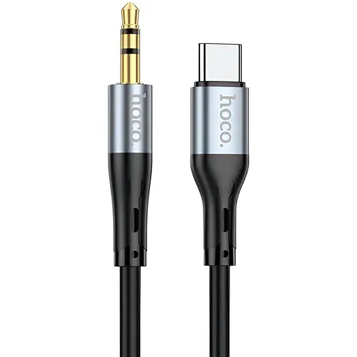 Аудіоадаптер Hoco UPA26 з USB Type-C на 3.5 мм mini-jack 1 м