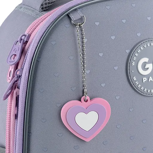 Рюкзак GoPack Education 165S Cute Cat Чорно-сірий (GO26-165S-3) - фото 14