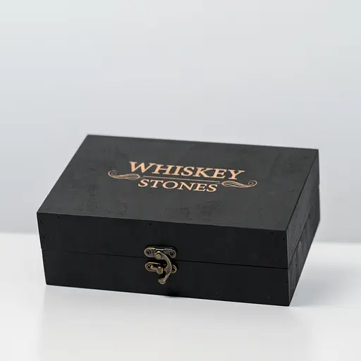 Подарунковий набір "Сталевий" (чорний) - 6 сталевих кубиків  - фото 7