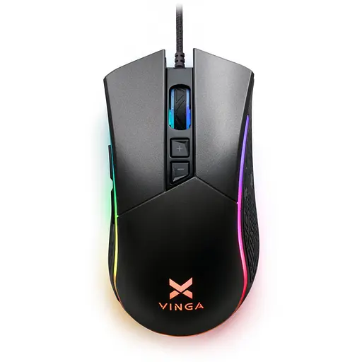 Мышь Vinga MSG-201 USB Black (MSG-201) - фото 1