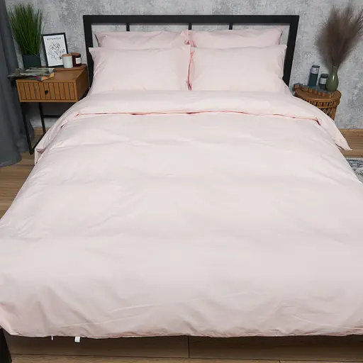 Пододеяльник Moon&Star Бязь Gold Люкс Soft Rose King Size 220x240 см - фото 2