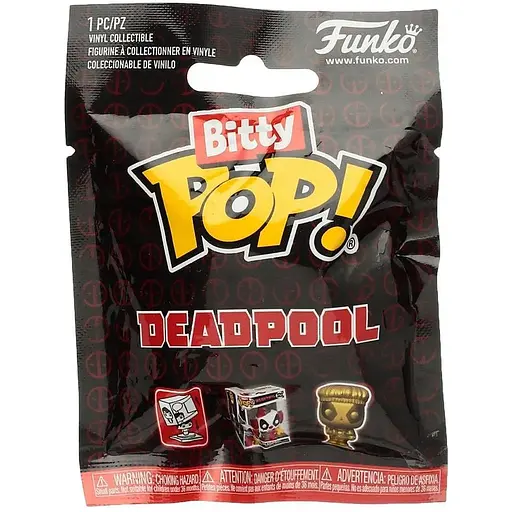 Игровая Коллекционная фигурка Bitty POP! серии Дедпул (в асс.) - фото 1