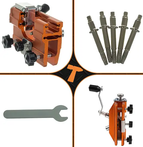 Ручной станок для заточки цепей Bigstreen 26297 - фото 4