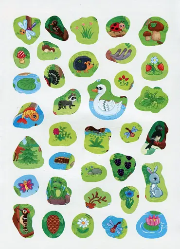 Повтори картинку. Ліс - фото 5