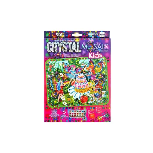 Набор креативной творчества Crystal Mosaic Kids, Danko Toys - фото 9