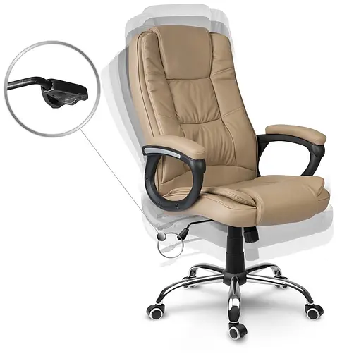 Офісне крісло Hanert Vibe Beige - фото 4