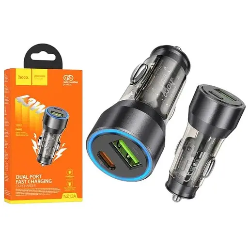 Зарядний пристрій Hoco NZ12A PD43W+QC3.0