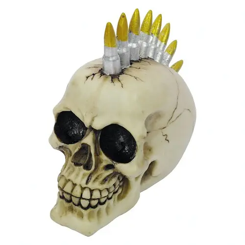 Череп декоративный Панк - фото 1
