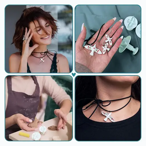 Большой набор для создания украшений "Птицы" Alexes GL-008 из пластической глины - фото 8