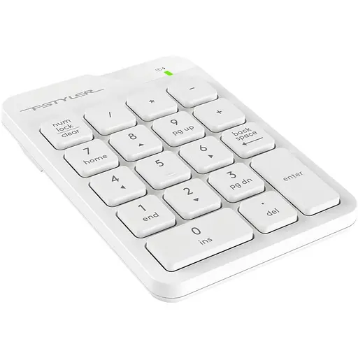 Клавіатура A4Tech Fstyler FGK21C Wireless White (Numpad) (FGK21C (White)) - фото 5