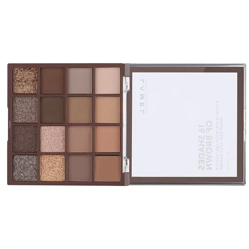 Тіні для повік Lamel 16 Shades of Brown №16-3 16 г - фото 3