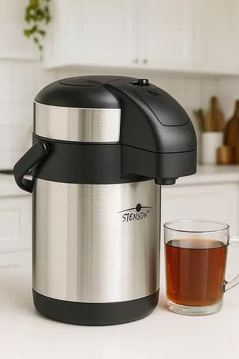 Термос помповый вакумный ТМ Stenson 3500 - фото 3