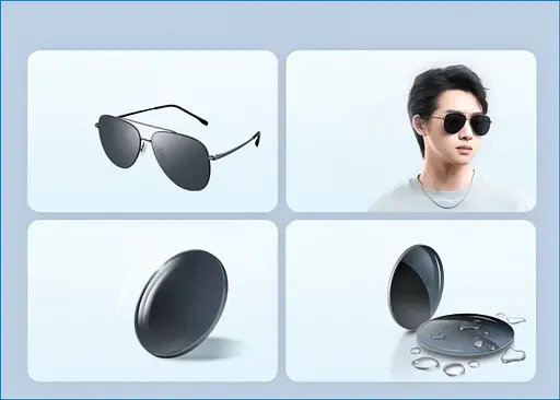 Окуляри сонцезахисні Mijia Nylon Polarized Sunglasses (BHR7440CN) - фото 5