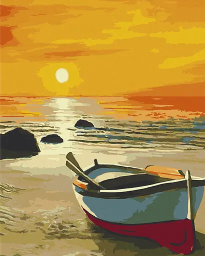 Картина за номерами. Art Craft Теплий вечір 40х50 см 10568-AC