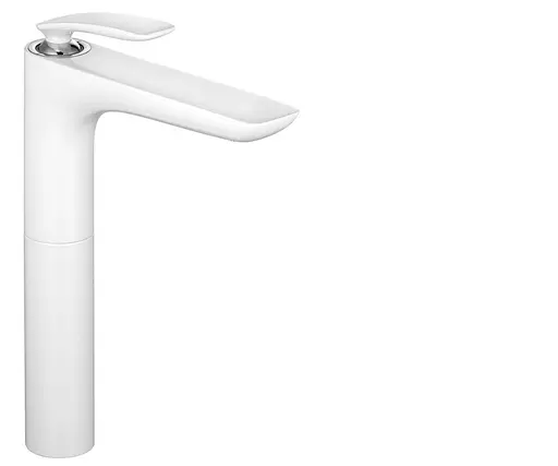 Смеситель для умывальника Kludi Balance 522969175 белый - фото 1