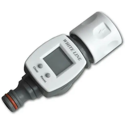 Лічильник води Bradas WHITE LINE з конектором та ніпелем WL-3100 - фото 1