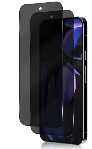 Захисне скло DK для Google Pixel 9 Pro XL Антишпигун Full Glue 020552 black 2 шт. - фото 2