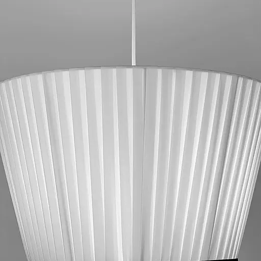 Дизайнерский светильник с цилиндрическим цилиндрическим абажуром Ø50х60 см Line F MJ240-500 x 600 Белый - фото 4