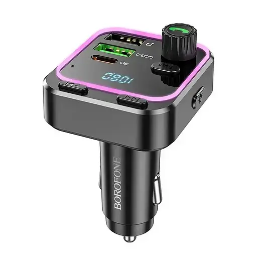 FM-модулятор BC53 Borofone BC53 PD20W+QC3.0 - фото 5