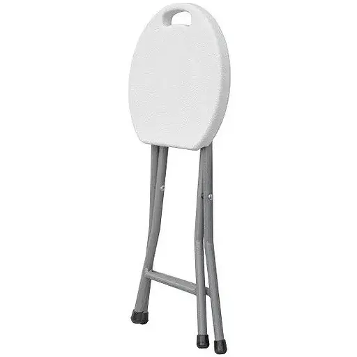 Стілець Time Eco ТЕ-1831 складаний круглий білий - фото 2