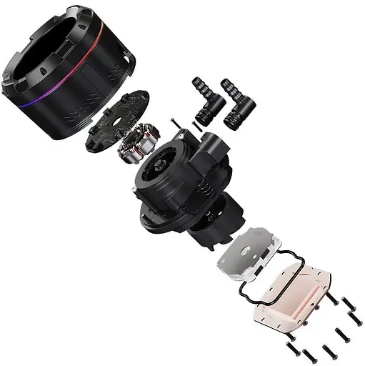 СВО ID-Cooling Space LCD SL240 XE (SL240 XE) - фото 5