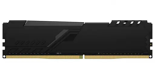 Память 32 ГБ x 2 (комплект 64 ГБ) DDR4, 3200 МГц, Kingston Fury Beast, черная, 16-18-18, 1,35 В, с радиатором (KF432C16BBK2/64) - фото 4