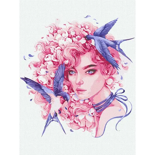 Картина по номерам "Мелодичная" ©lesya_nedzelska_art Ideyka KHO4958 30х40 см