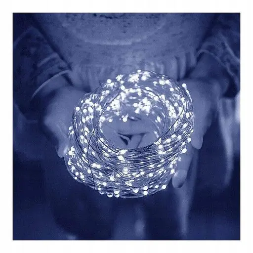 Гірлянда крапля роси usb Sun Lamp 100 led нитка довжина 10 м з USB для 5 біле світло - фото 6