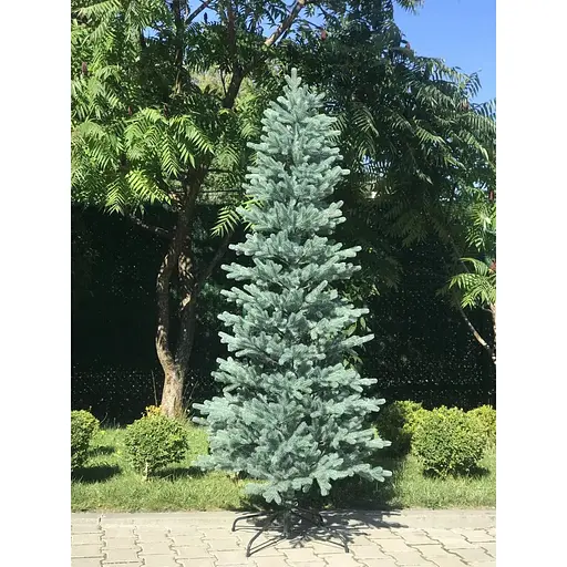 Ялинка Hvoya Traditional Slim лита 220 см блакитна - фото 3